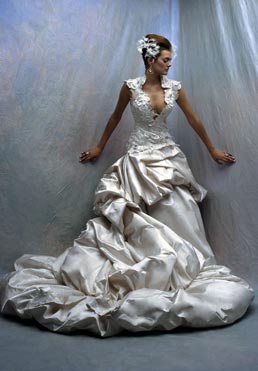 Replica st pucchi wedding dresses