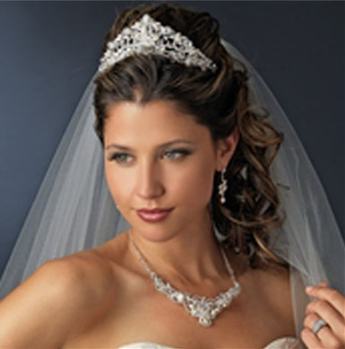 Wedding Factory Direct Bridal Veils Tiara Head Pieces